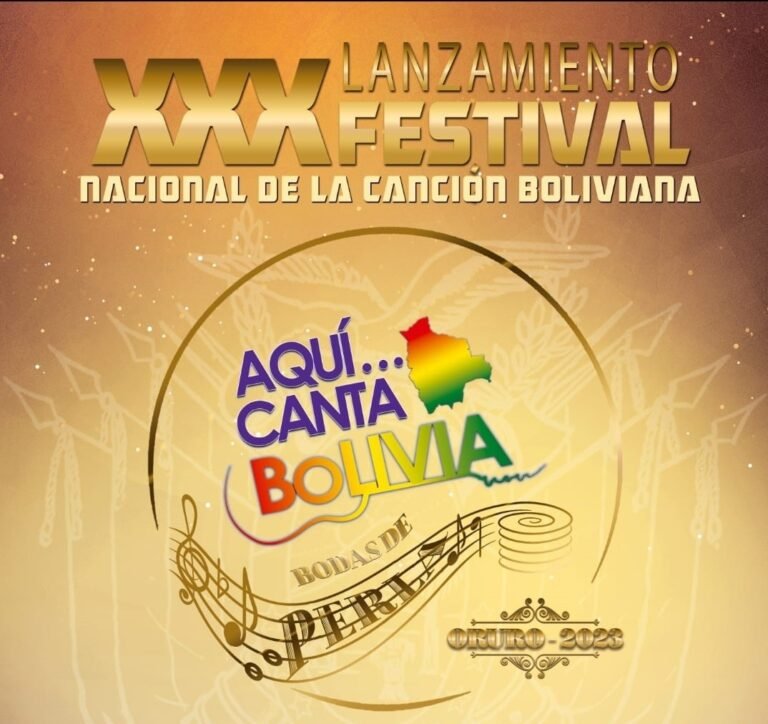 Convocan a la trigésima versión del Festival ¡Aquí canta Bolivia!