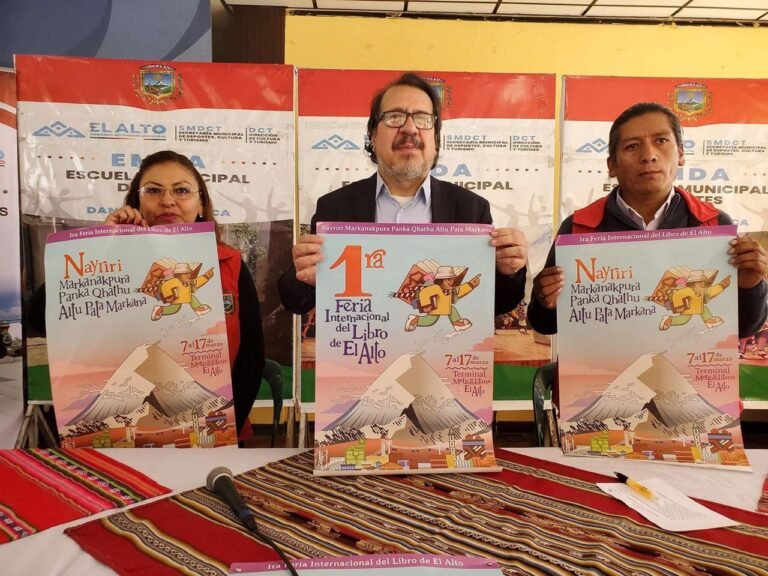 La 1ra. Feria Internacional del Libro de El Alto se celebrará con más de 230 actividades del 7 al 17 de marzo