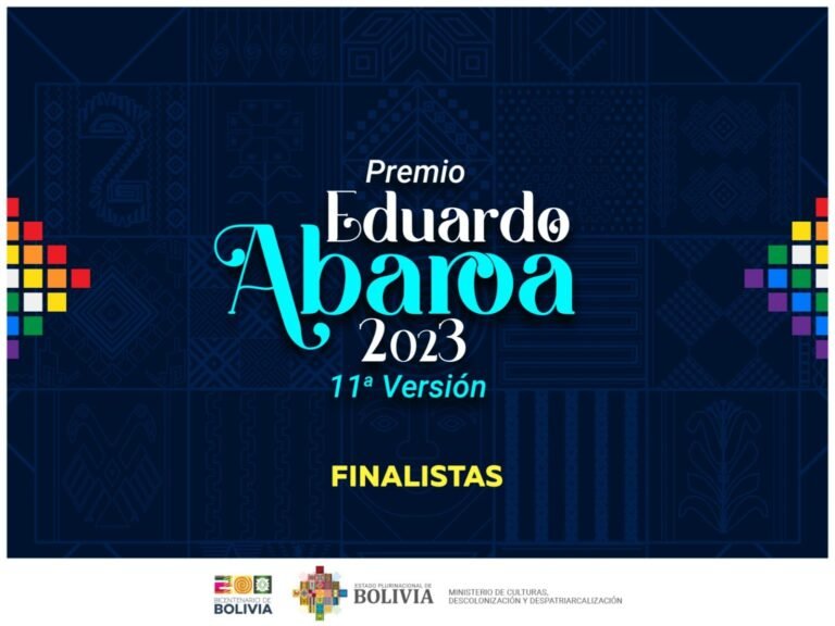 Premios Eduardo Abaroa tiene 77 finalistas y deben tramitar propiedad intelectual en Senapi