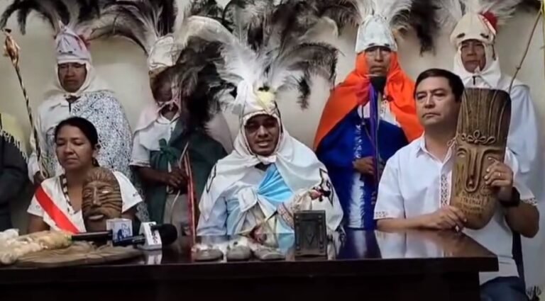 ALCALDE DEL MUNICIPIO DE SAN JAVIER PIDE UNIRSE AL RITUAL DE LOS YARITUSES