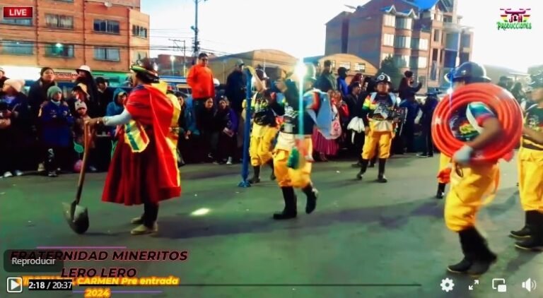 INGRESO O NO INGRESO DE MINEROS “LERO LERO” GENERA ESPECTATIVA EN ENTRADA FOLKLÓRICA DE VILLA 16 DE JULIO