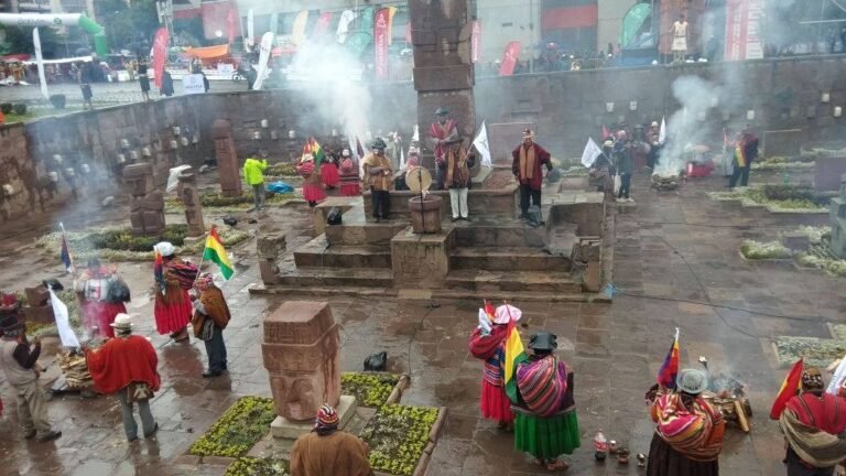 PREPARAN CELEBRACIÓN A LA PACHAMAMA EN LA PAZ
