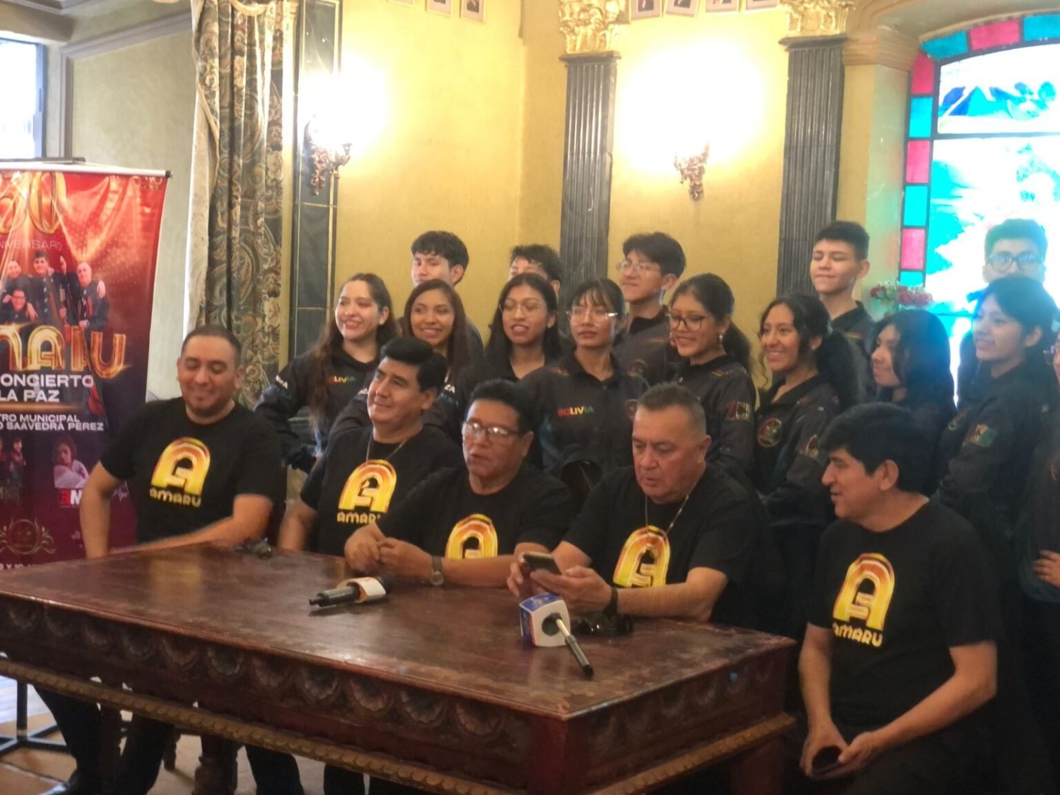 TERCERA GENERACIÓN DE “AMARU” CELEBRA 50 AÑOS DE FOLKLORE EN LA PAZ