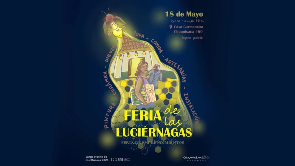 NOCHE DE LUCIÉRNAGAS EN LA LARGA NOCHE DE MUSEOS EN SANTA CRUZ DE LA SIERRA 2025